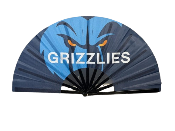 Memphis Grizzlies Handheld Folding Clack Fan – Custom Sports Fan for Games, Events & Gifting