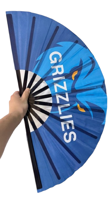 Memphis Grizzlies Handheld Folding Clack Fan – Custom Sports Fan for Games, Events & Gifting
