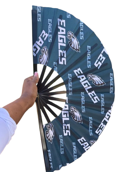 Philadelphia Eagles Handheld Folding Clack Fan