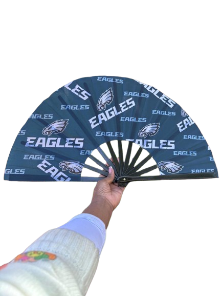 Philadelphia Eagles Handheld Folding Clack Fan