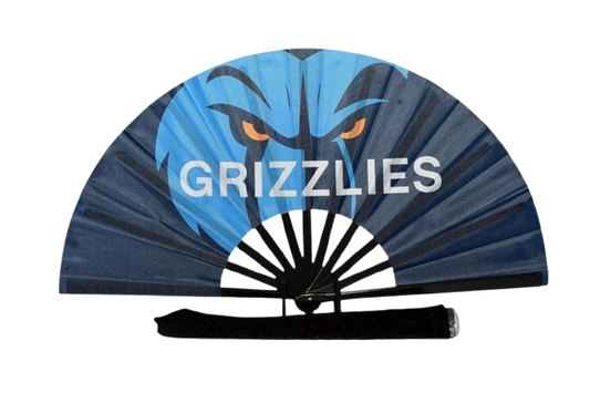 Memphis Grizzlies Handheld Folding Clack Fan – Custom Sports Fan for Games, Events & Gifting