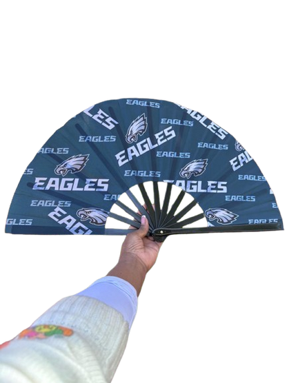 Philadelphia Eagles Handheld Folding Clack Fan