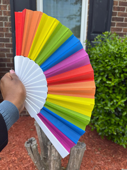 Kids Rainbow Fan