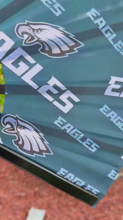 Philadelphia Eagles Handheld Folding Clack Fan