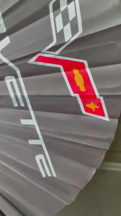 Corvette Folding Hand Fan